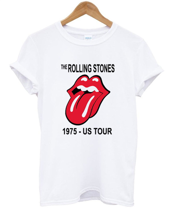 rolling stones 1975 tour t shirt